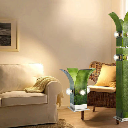 Palm Tree Classic Crystal Floor Lamp