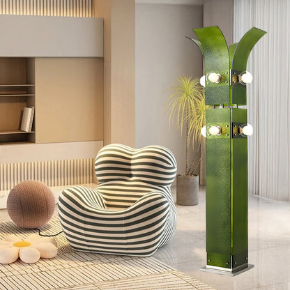 Palm Tree Classic Crystal Floor Lamp