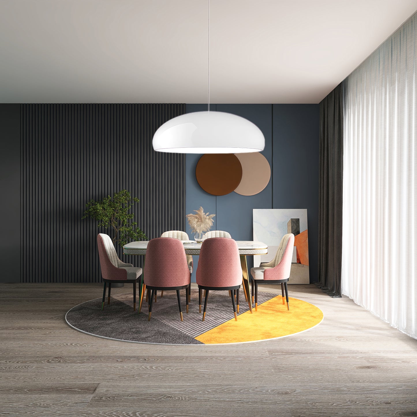 Pangen Modern Metal Pendant Lamp