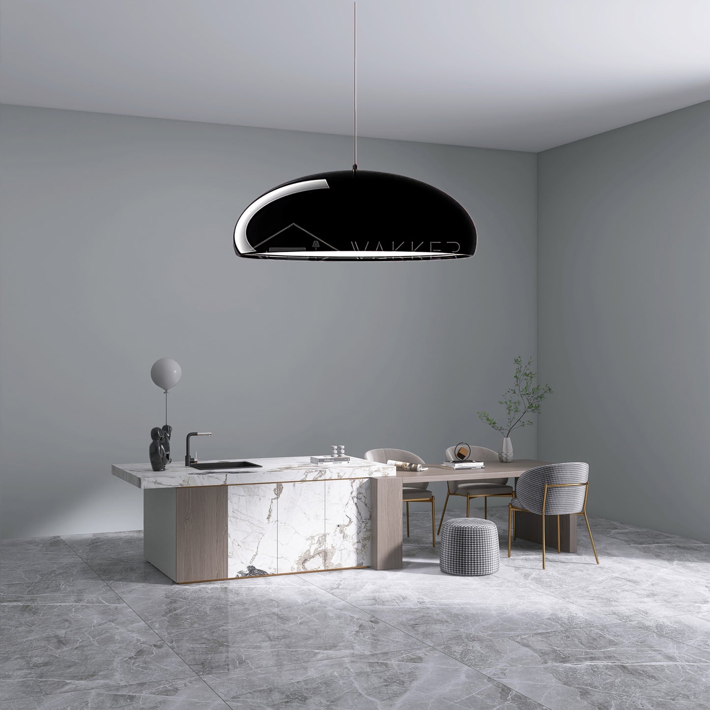 Pangen Modern Metal Pendant Lamp