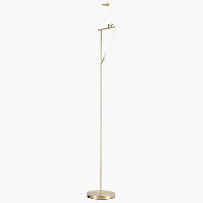 Paper Crane Bird Modern Metal Floor Lamp