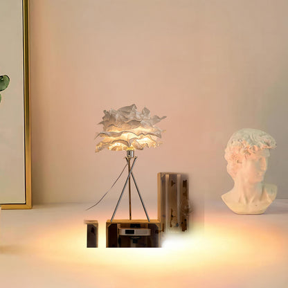 Paper Eclectic Metal Table Lamp