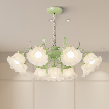 Pastoral Flower Classic Crystal Chandelier