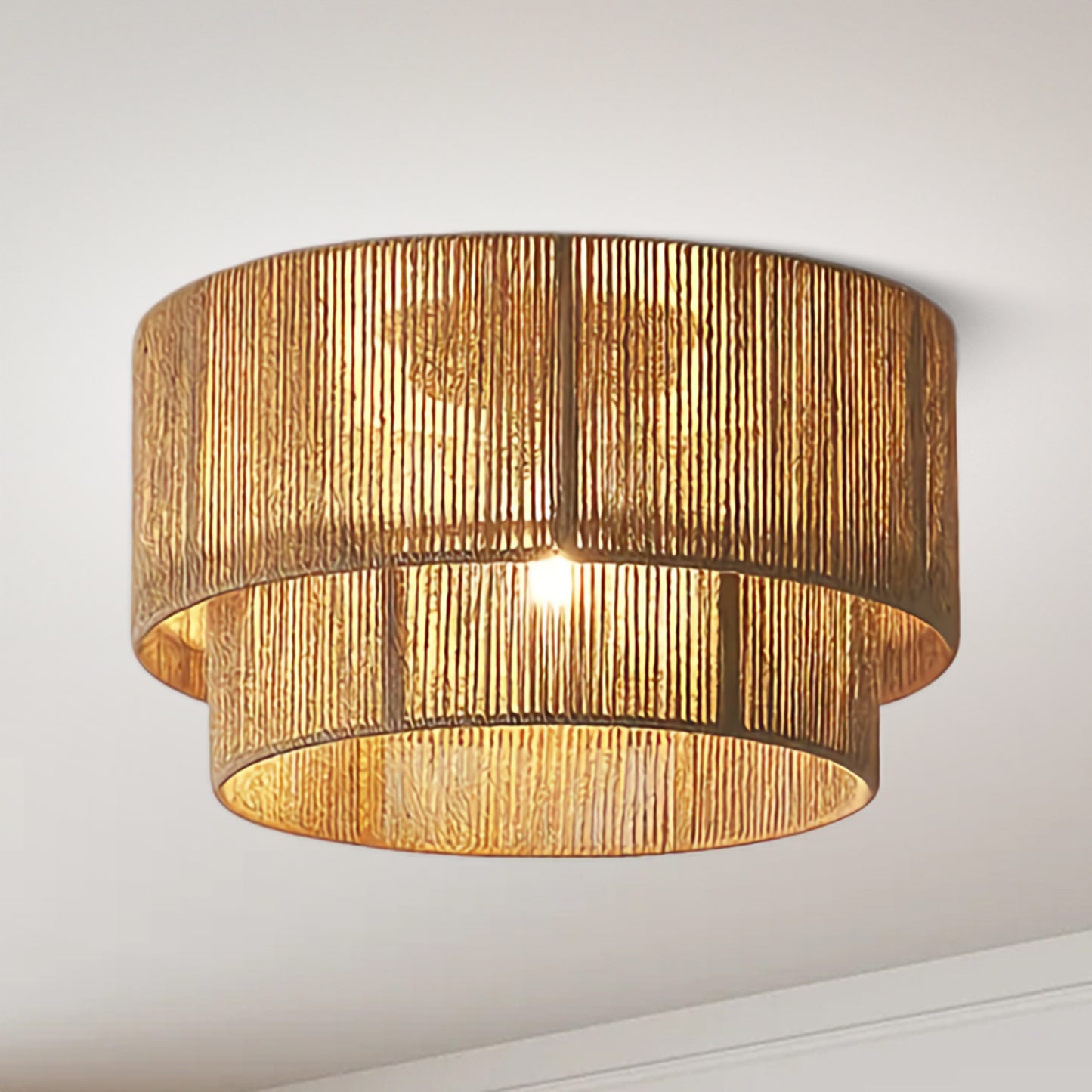 Patrici Paper Bohemian Material Ceiling Light