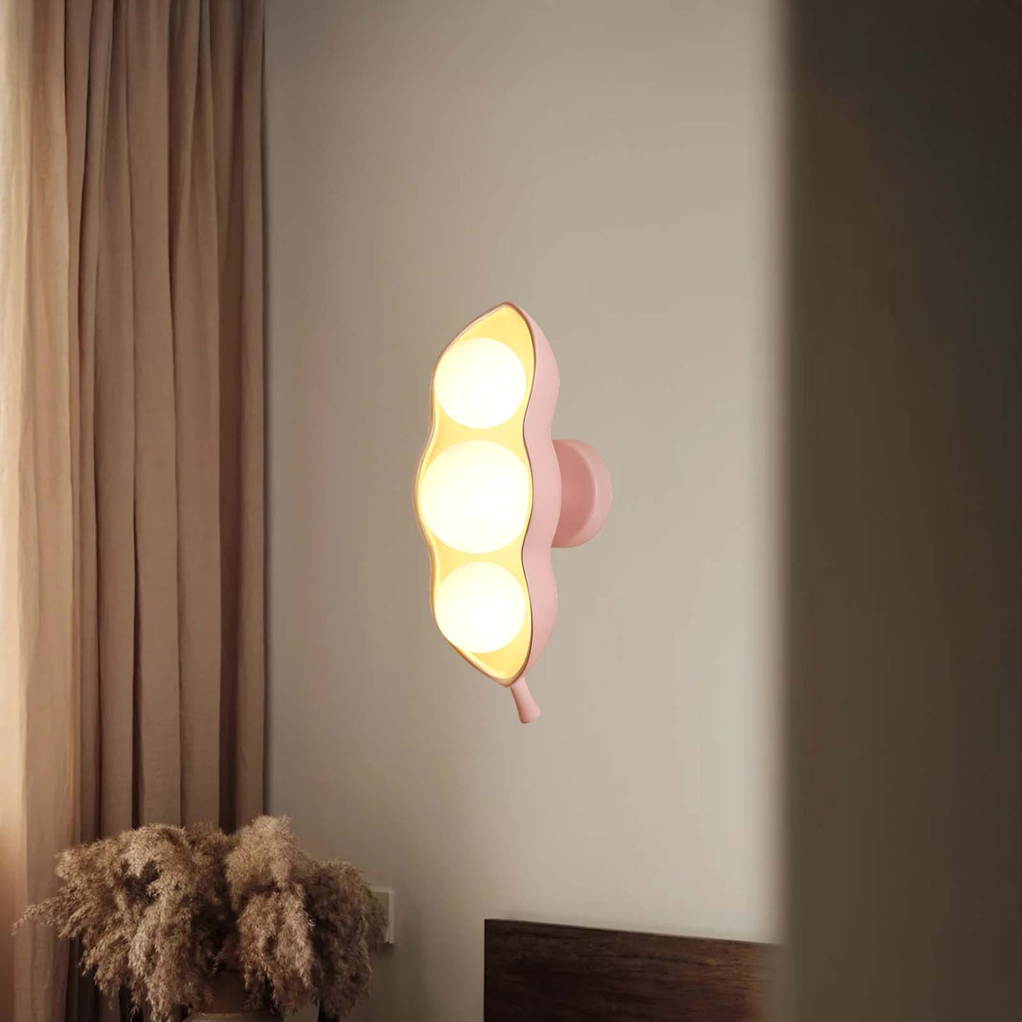 Pea Contemporary Crystal Wall Lamp