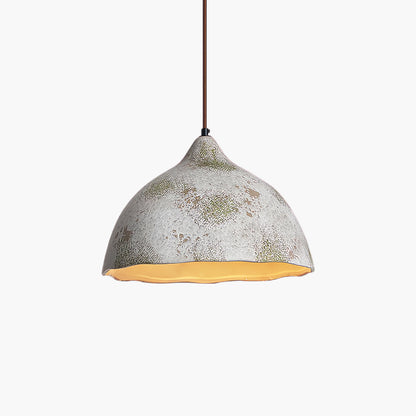 Pear Shape Ceramic Modern Metal Pendant Light