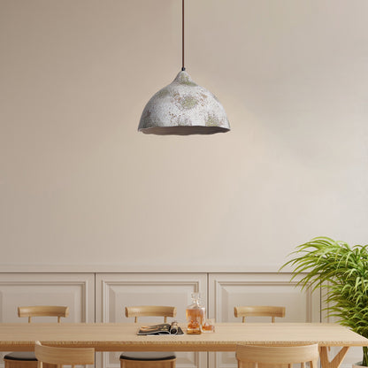 Pear Shape Ceramic Modern Metal Pendant Light