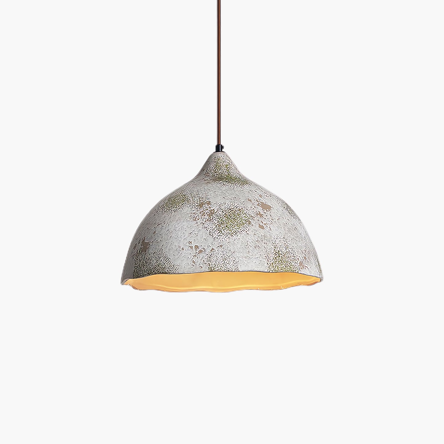 Pear Shape Ceramic Modern Metal Pendant Light