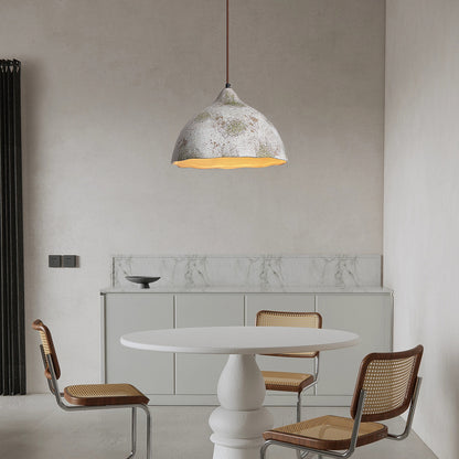 Pear Shape Ceramic Modern Metal Pendant Light