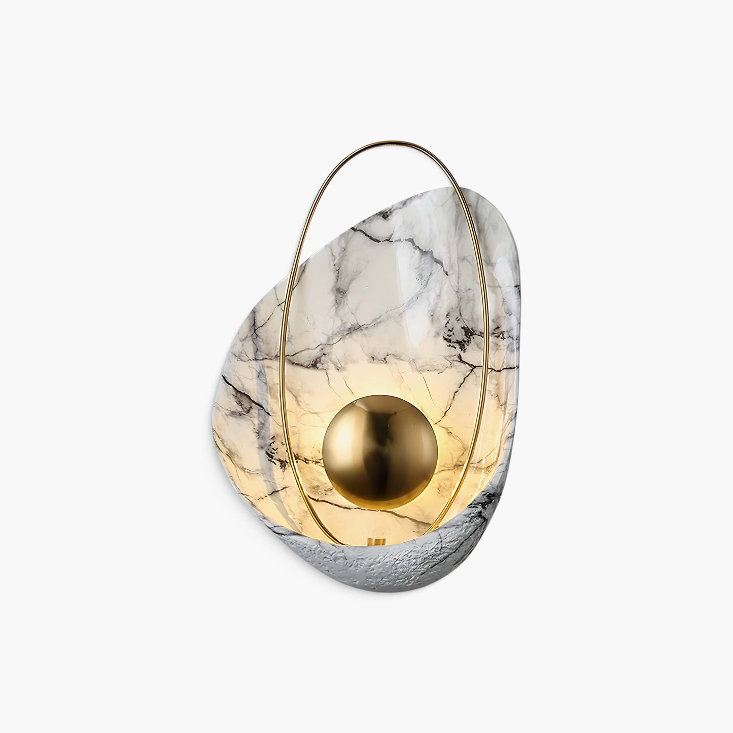 Pearl Eclectic Metal Wall Lamp