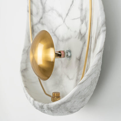 Pearl Eclectic Metal Wall Lamp