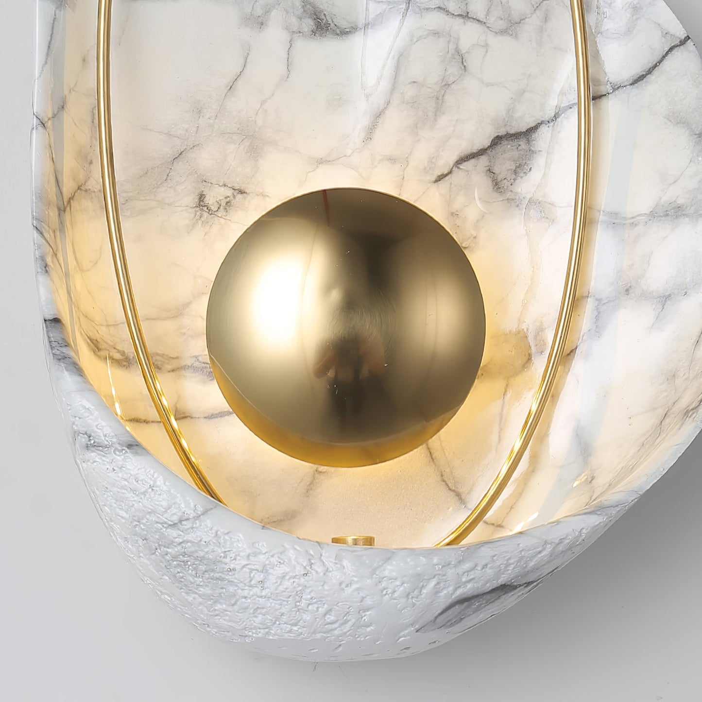 Pearl Eclectic Metal Wall Lamp