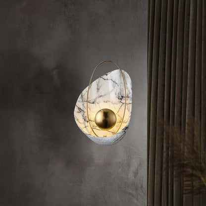 Pearl Eclectic Metal Wall Lamp