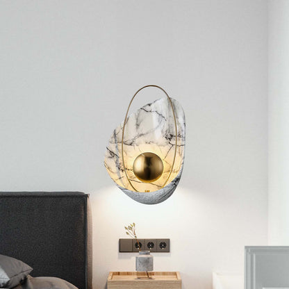 Pearl Eclectic Metal Wall Lamp