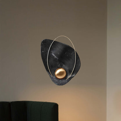 Pearl Eclectic Metal Wall Lamp