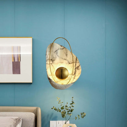 Pearl Eclectic Metal Wall Lamp