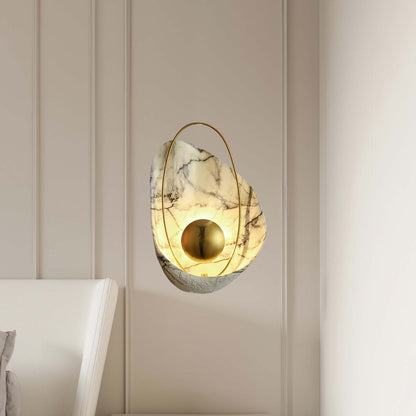 Pearl Eclectic Metal Wall Lamp