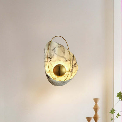 Pearl Eclectic Metal Wall Lamp