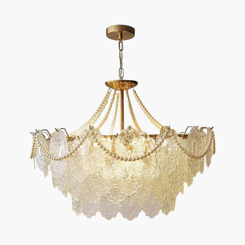 Pearls Modern Crystal Chandelier