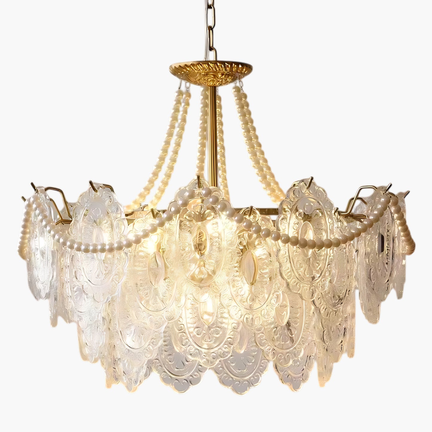 Pearls Modern Crystal Chandelier