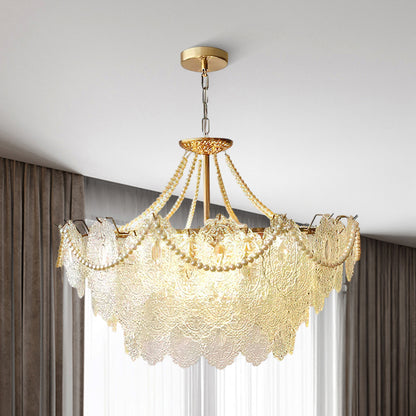 Pearls Modern Crystal Chandelier