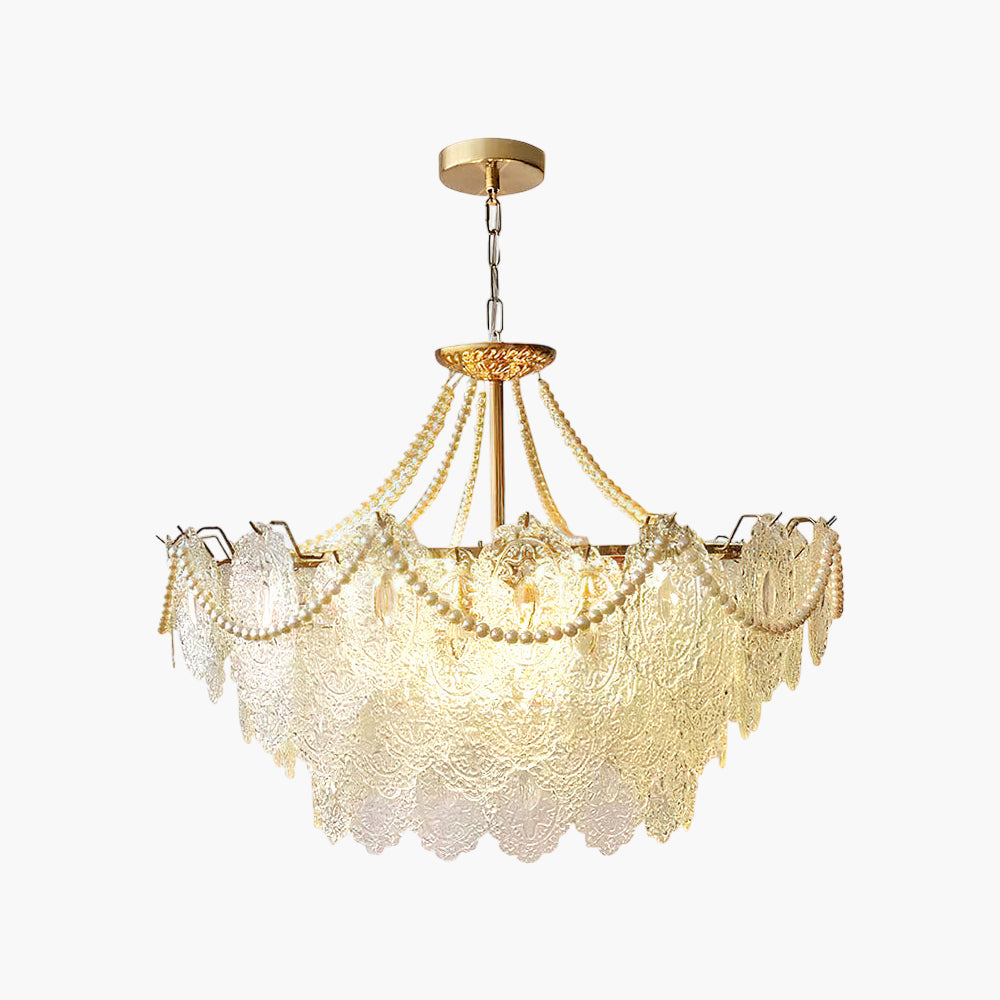 Pearls Modern Crystal Chandelier