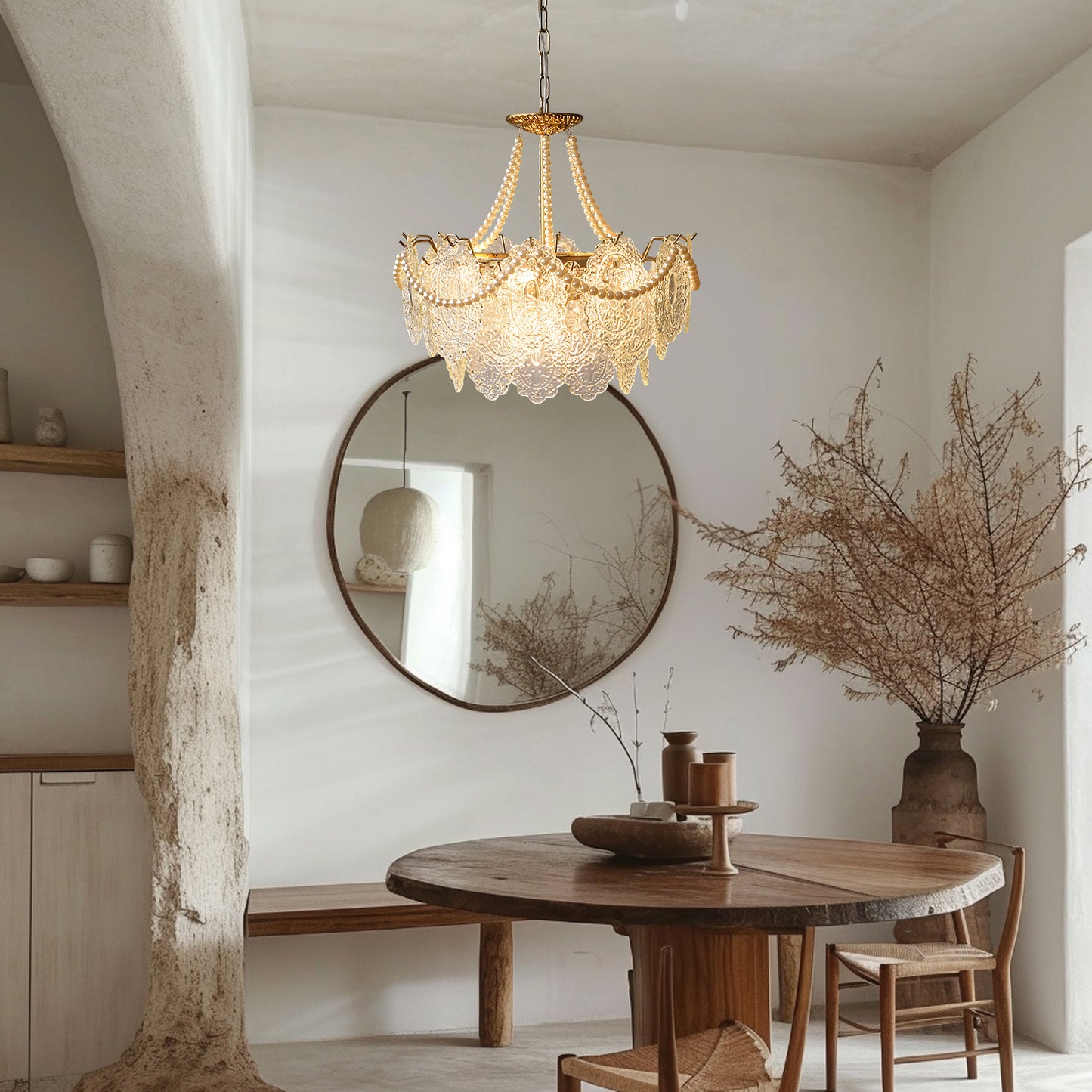 Pearls Modern Crystal Chandelier