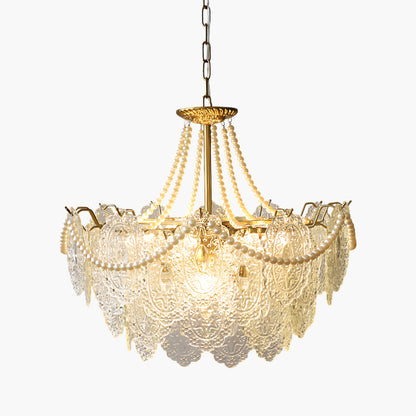 Pearls Modern Crystal Chandelier