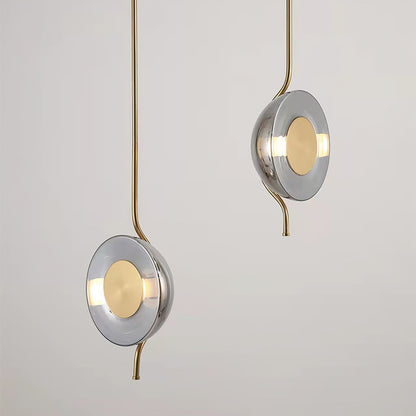 Pendulum Eclectic Crystal Pendant Lamp