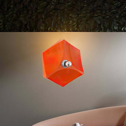 Pentagon Combination Eclectic Metal Wall Lamp