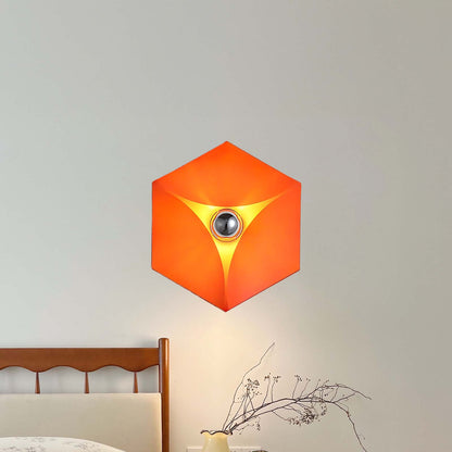 Pentagon Combination Eclectic Metal Wall Lamp