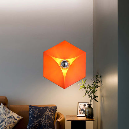 Pentagon Combination Eclectic Metal Wall Lamp