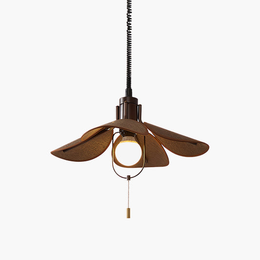 Petal Bloom Vintage Metal Pendant Light