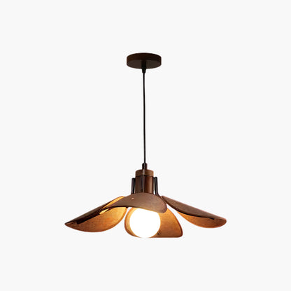 Petal Bloom Vintage Metal Pendant Light