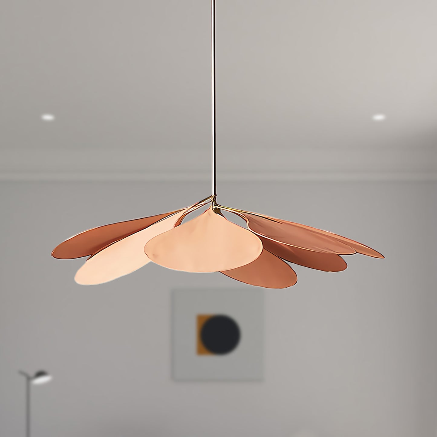 Petals Retro Metal Pendant Lamp