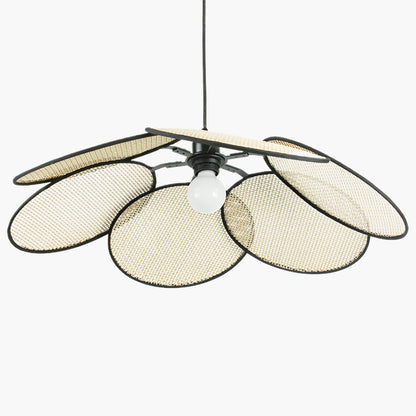 Petals Rattan Minimalist Metal Pendant Lamp