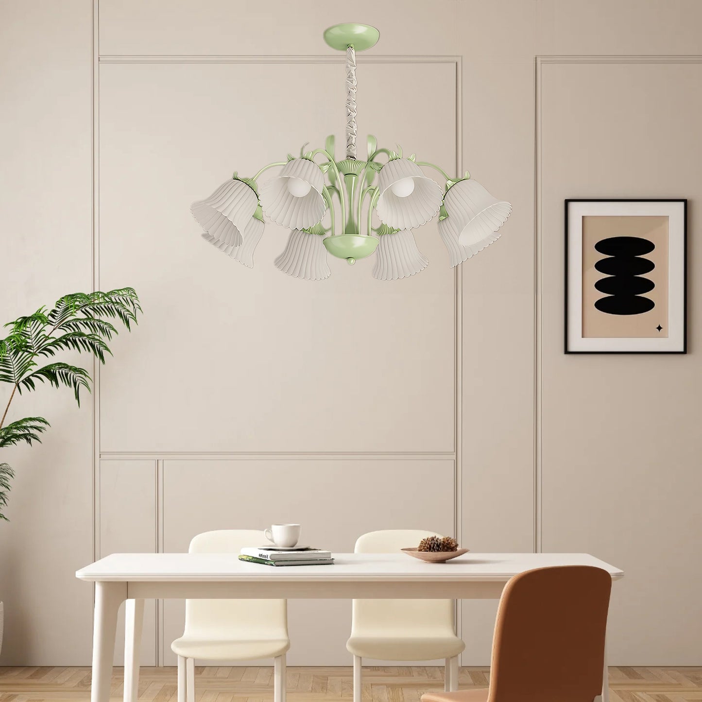 Petunia Eclectic Crystal Chandelier