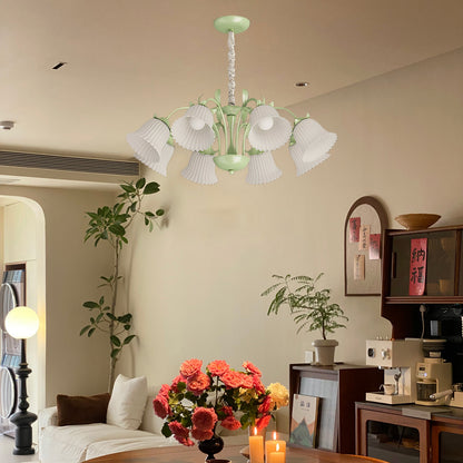 Petunia Eclectic Crystal Chandelier