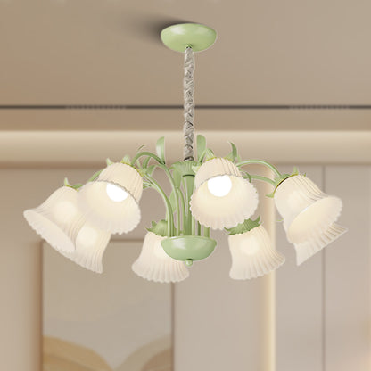 Petunia Eclectic Crystal Chandelier