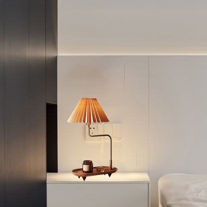 Pia TL Retro Wood Table Lamp