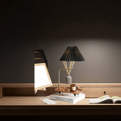 Pia TL Retro Wood Table Lamp