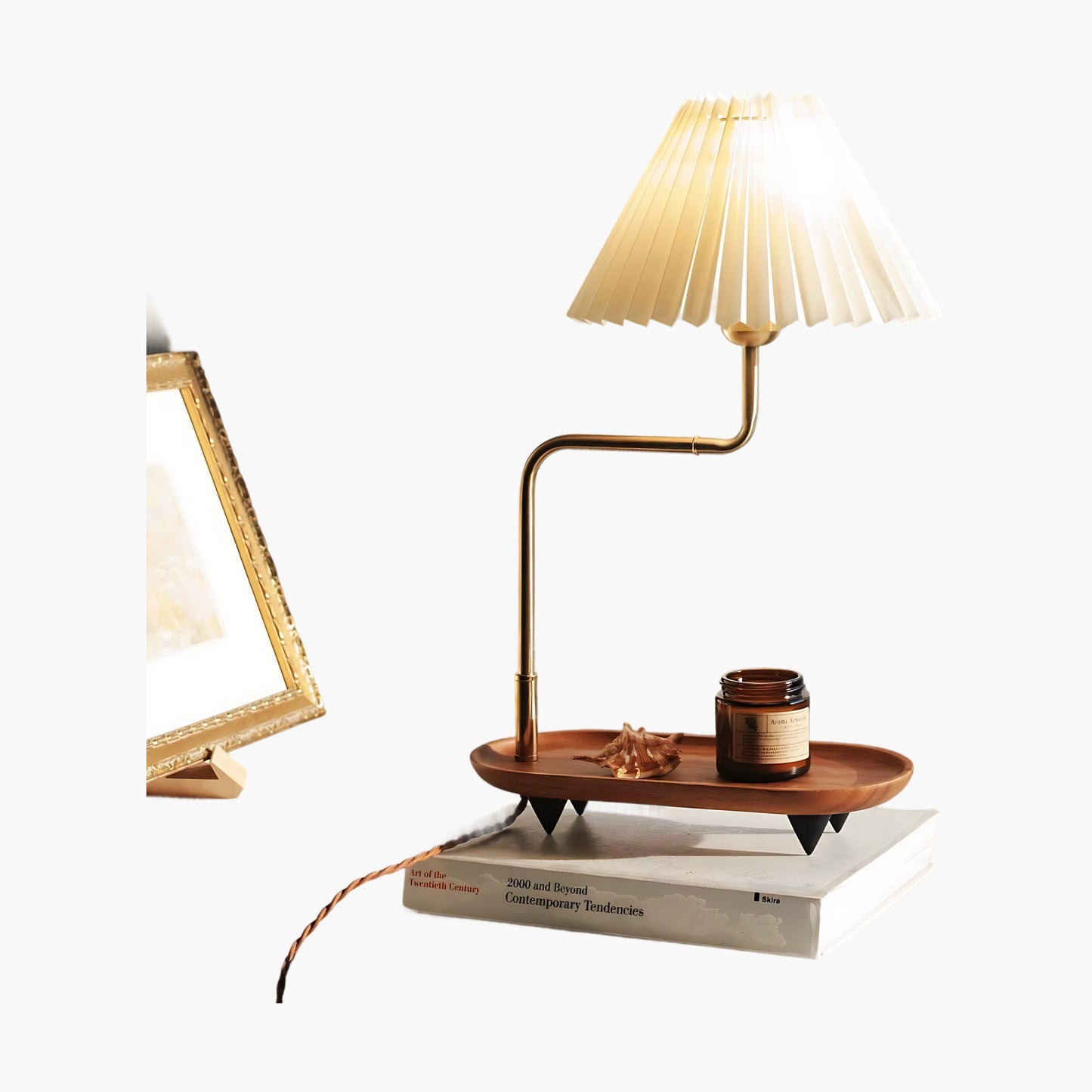 Pia TL Retro Wood Table Lamp