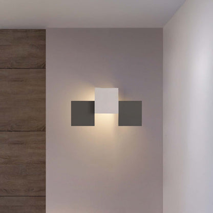 Piano Key Eclectic Metal Wall Light