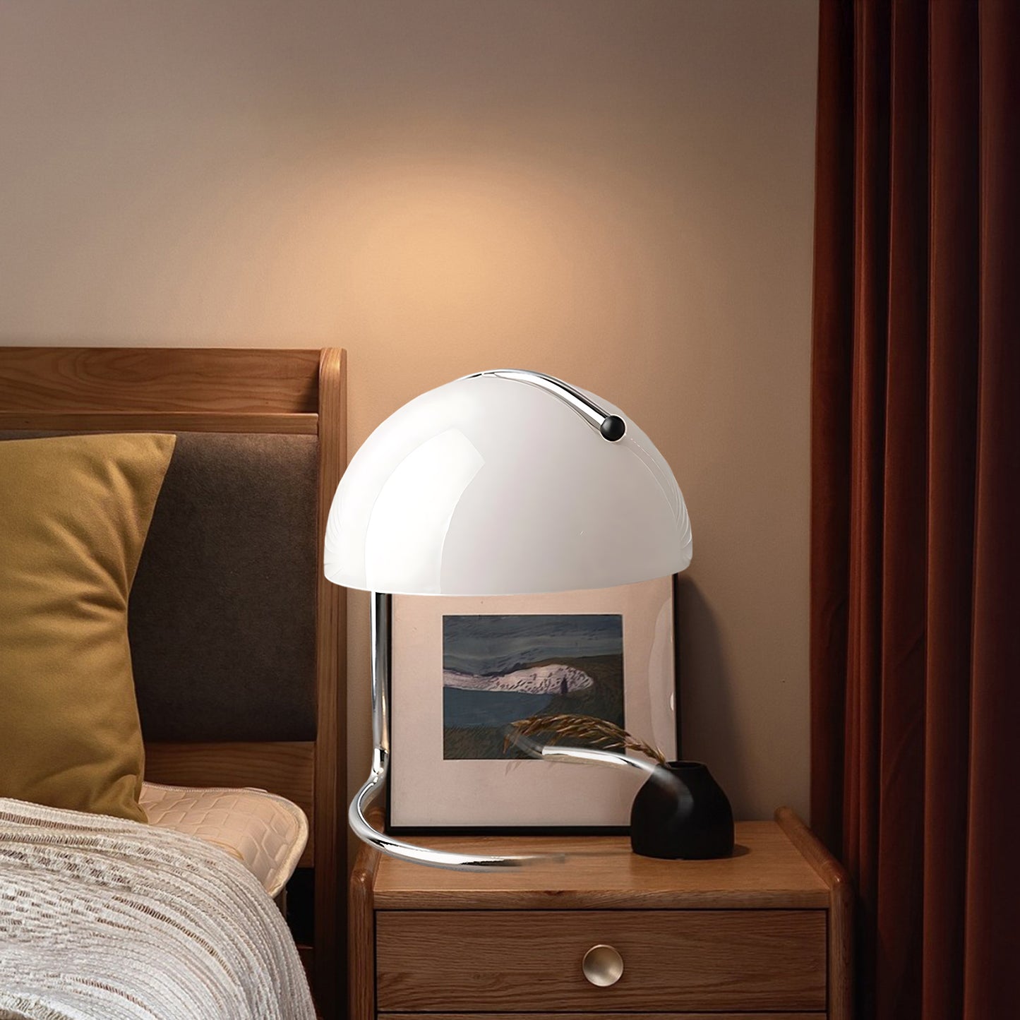 Pierre Contemporary Crystal Table Lamp