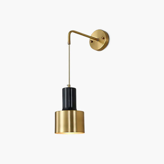 Pino Single Contemporary Metal Wall Lamp