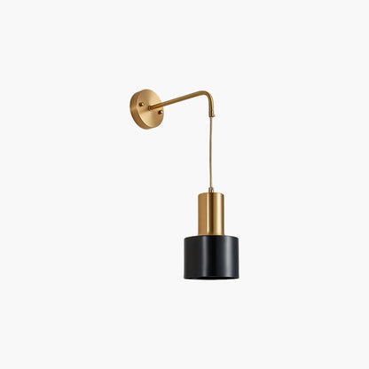 Pino Single Contemporary Metal Wall Lamp