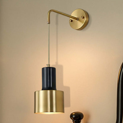 Pino Single Contemporary Metal Wall Lamp