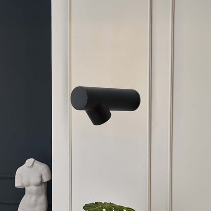 Pipeline Tube Contemporary Metal Wall Sconce