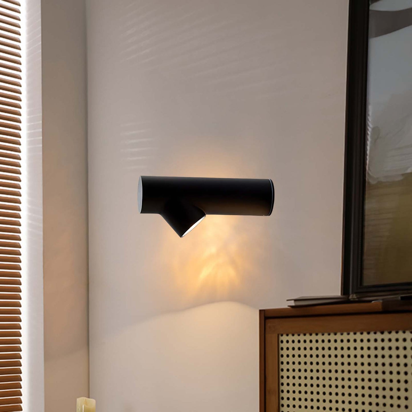 Pipeline Tube Contemporary Metal Wall Sconce