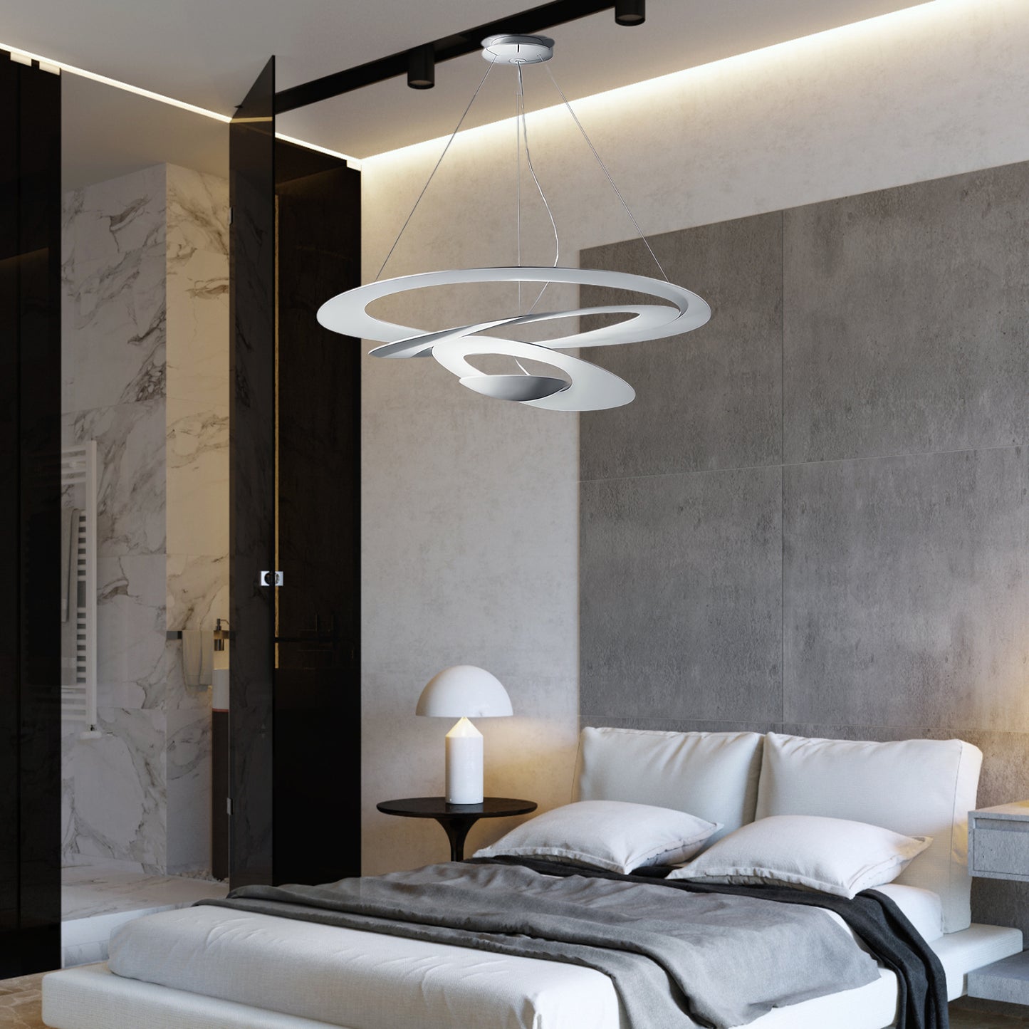 Pirce Contemporary Aluminum Pendant Lamp